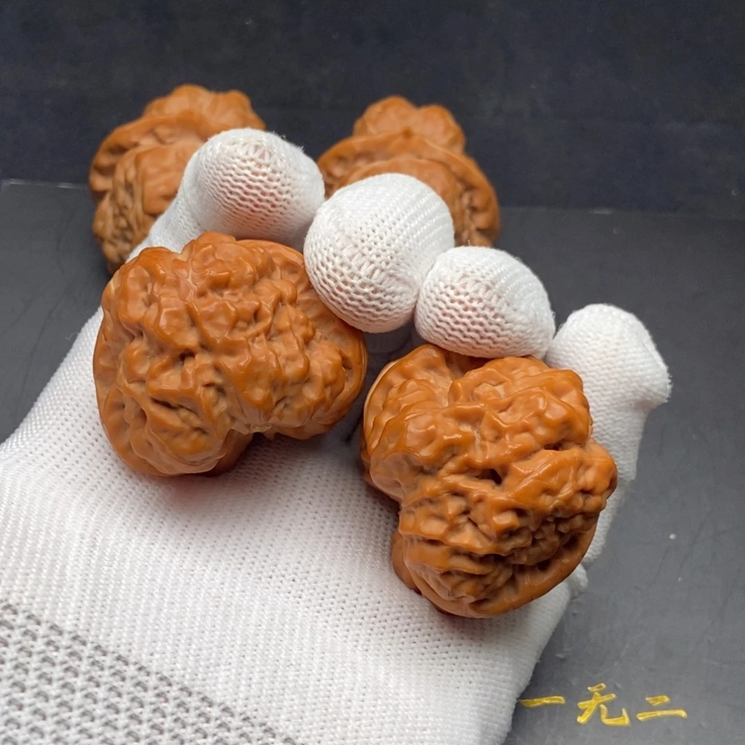 赢***钱文玩核桃把件蛤蟆头