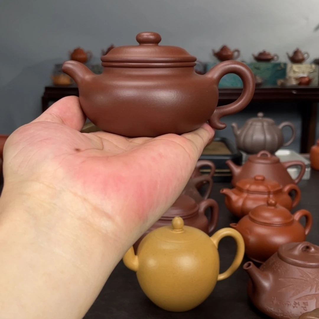 苏***清紫砂茶壶宜兴紫砂壶半手工