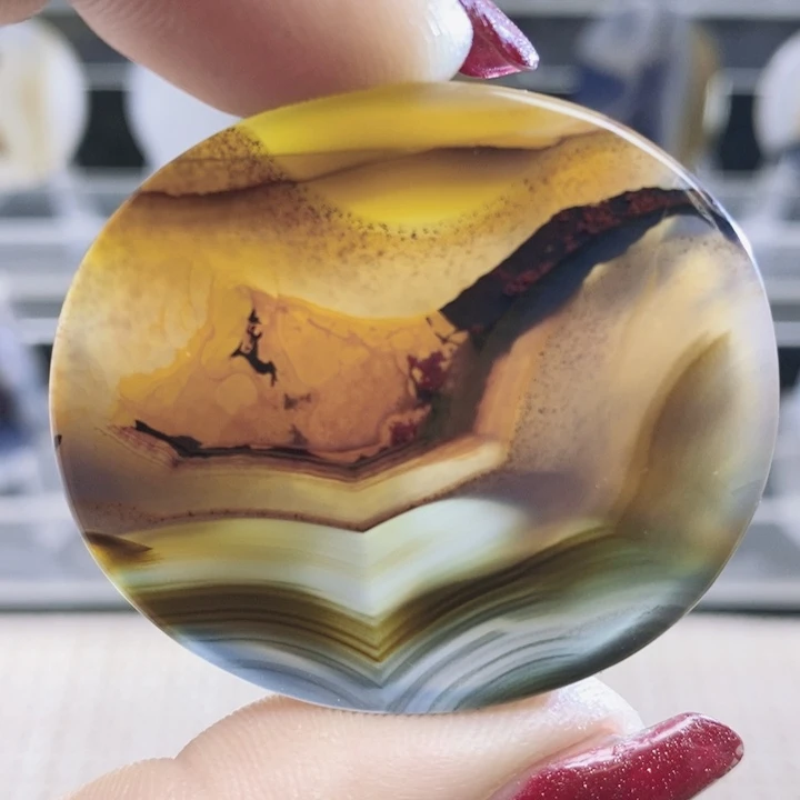 玛瑙/玉髓未镶嵌颈饰