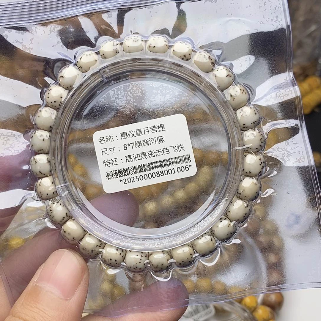 手串星月菩提8/7河豚