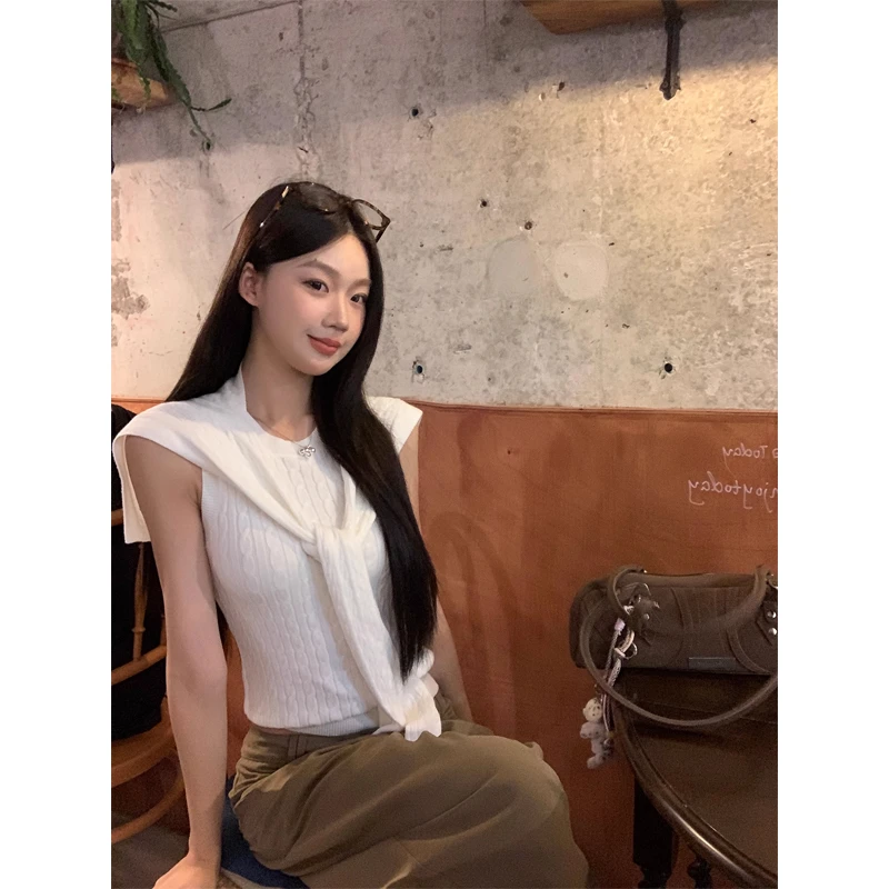 【七七清仓】背心 吊带棉质宽松显瘦打底百搭背心A359