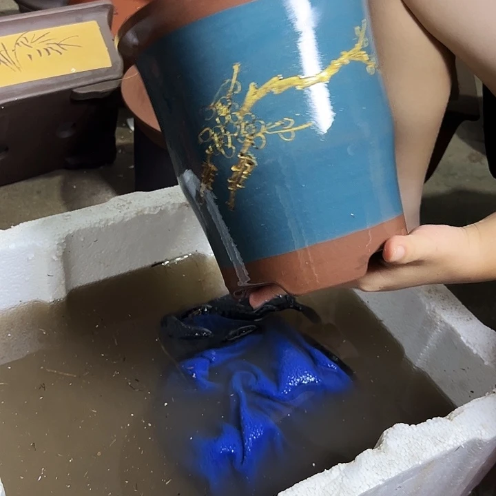 宜兴紫砂花盆136花盆
