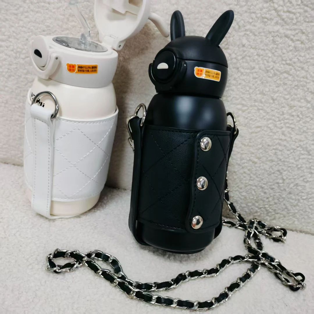 超级ins风高颜值男女同款人手必备兔兔保温杯h2811