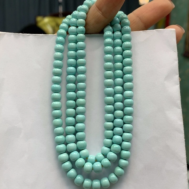 绿松石未镶嵌长链