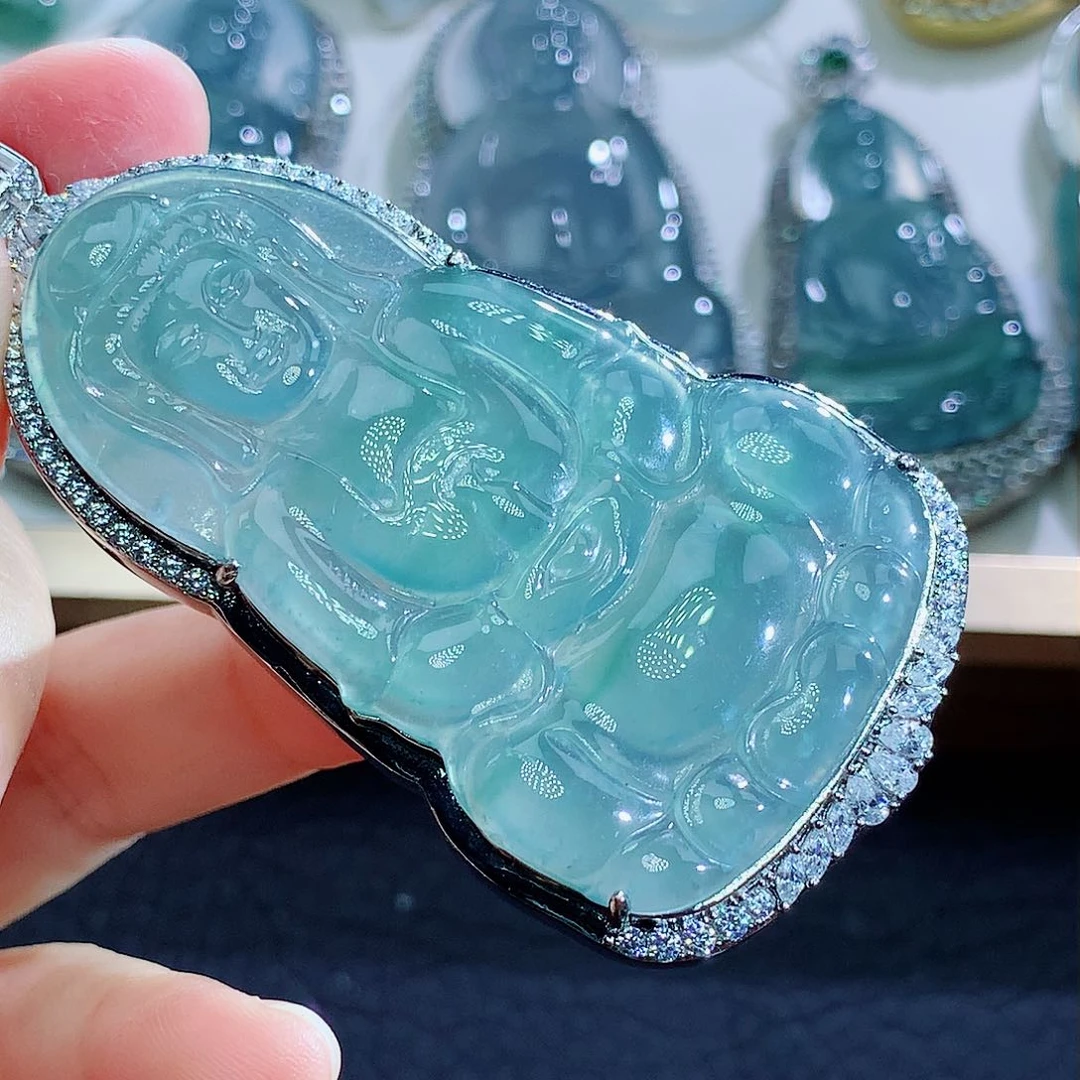 未镶嵌挂件翡翠翡翠