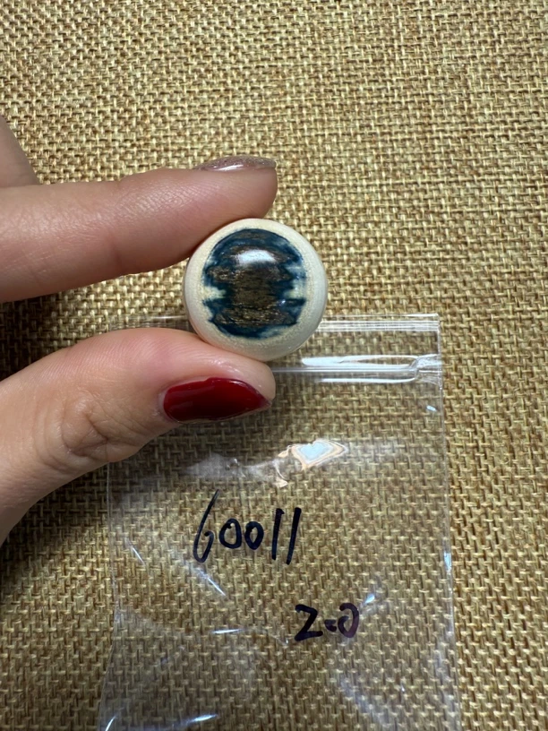 60011亚齐猛犸蓝眼睛单颗配饰