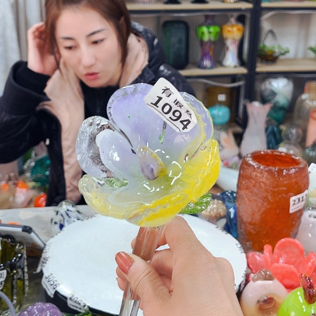 1094瑕明显有缝家悦琉璃工艺品