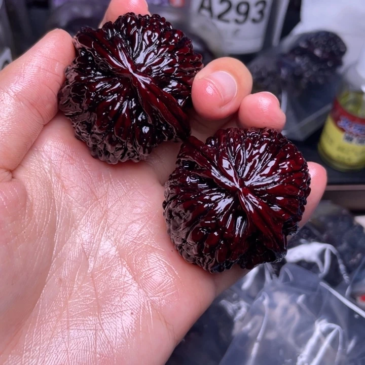 文玩核桃把件天**星闷白