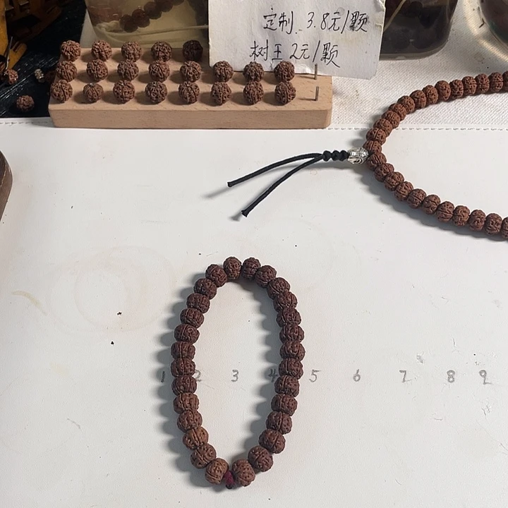 金刚菩提手串老树王单圈精挑级10mm一物一图
