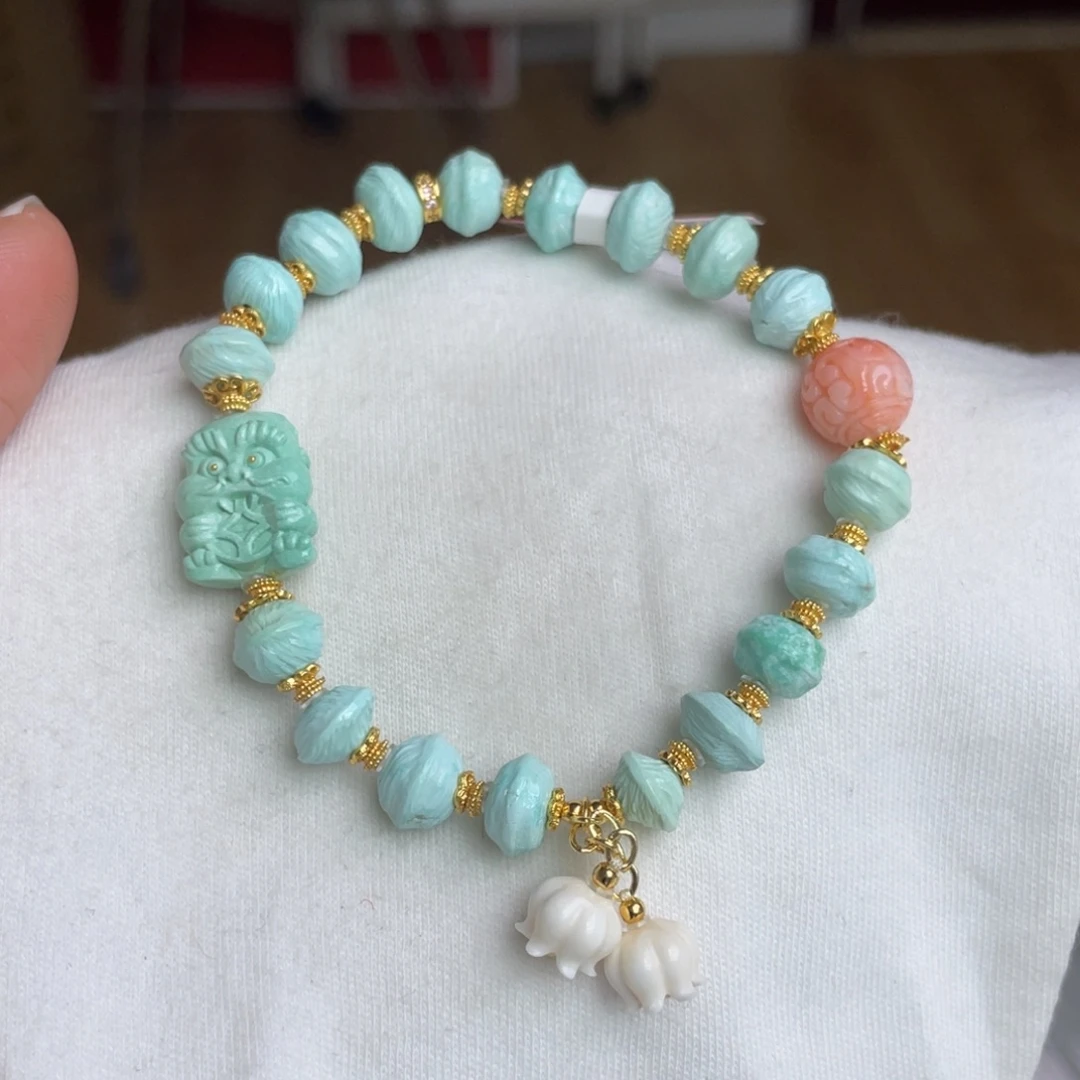 绿松石未镶嵌手链