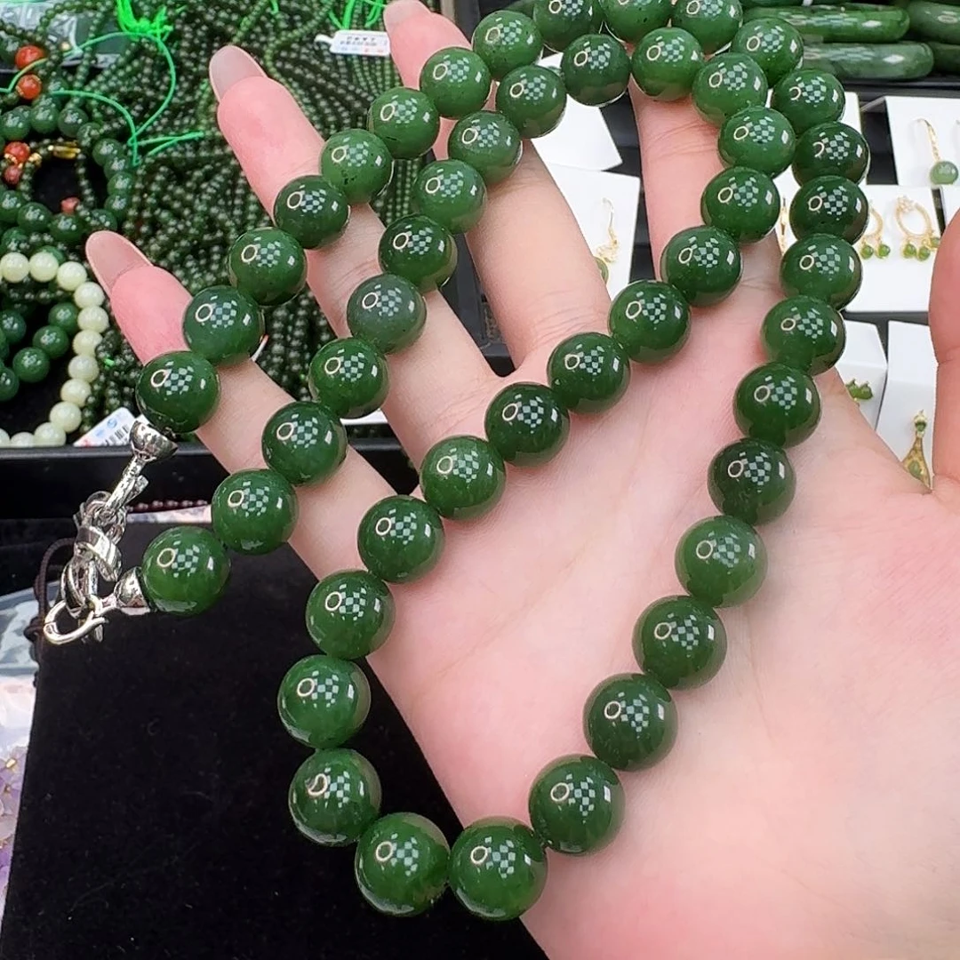 手链未镶嵌和田玉妈妈链卡12