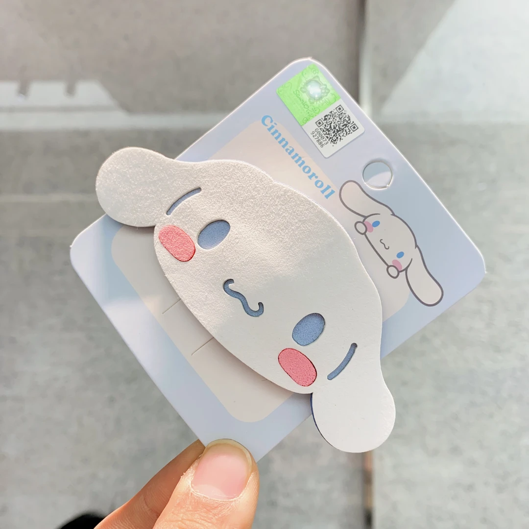 【YG-88283】蓝色大皮革掰掰夹皮圈可爱女童儿童配饰发绳发饰