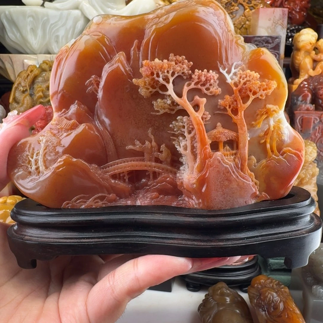 寿山石二号矿摆件