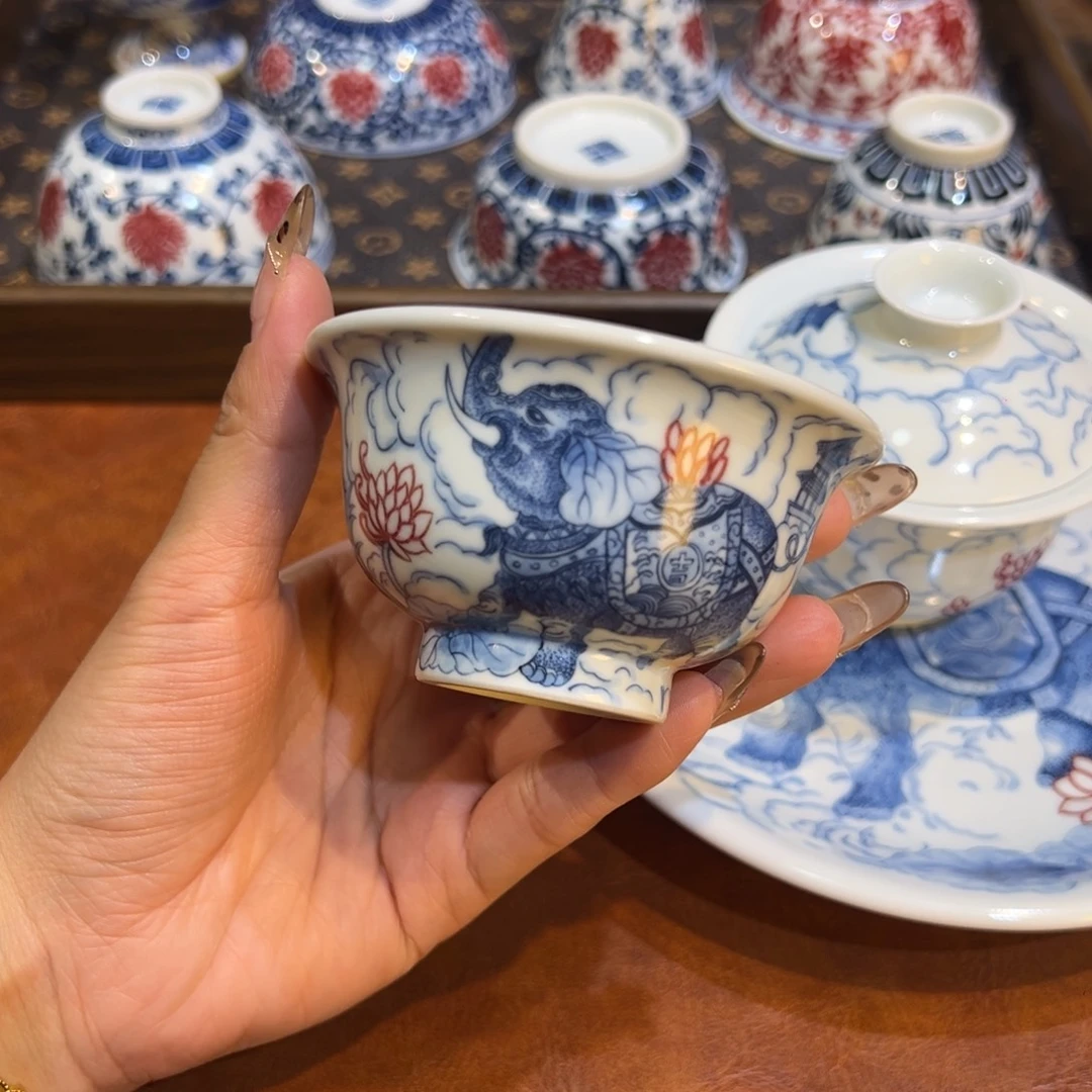 景德镇陶瓷手工手绘