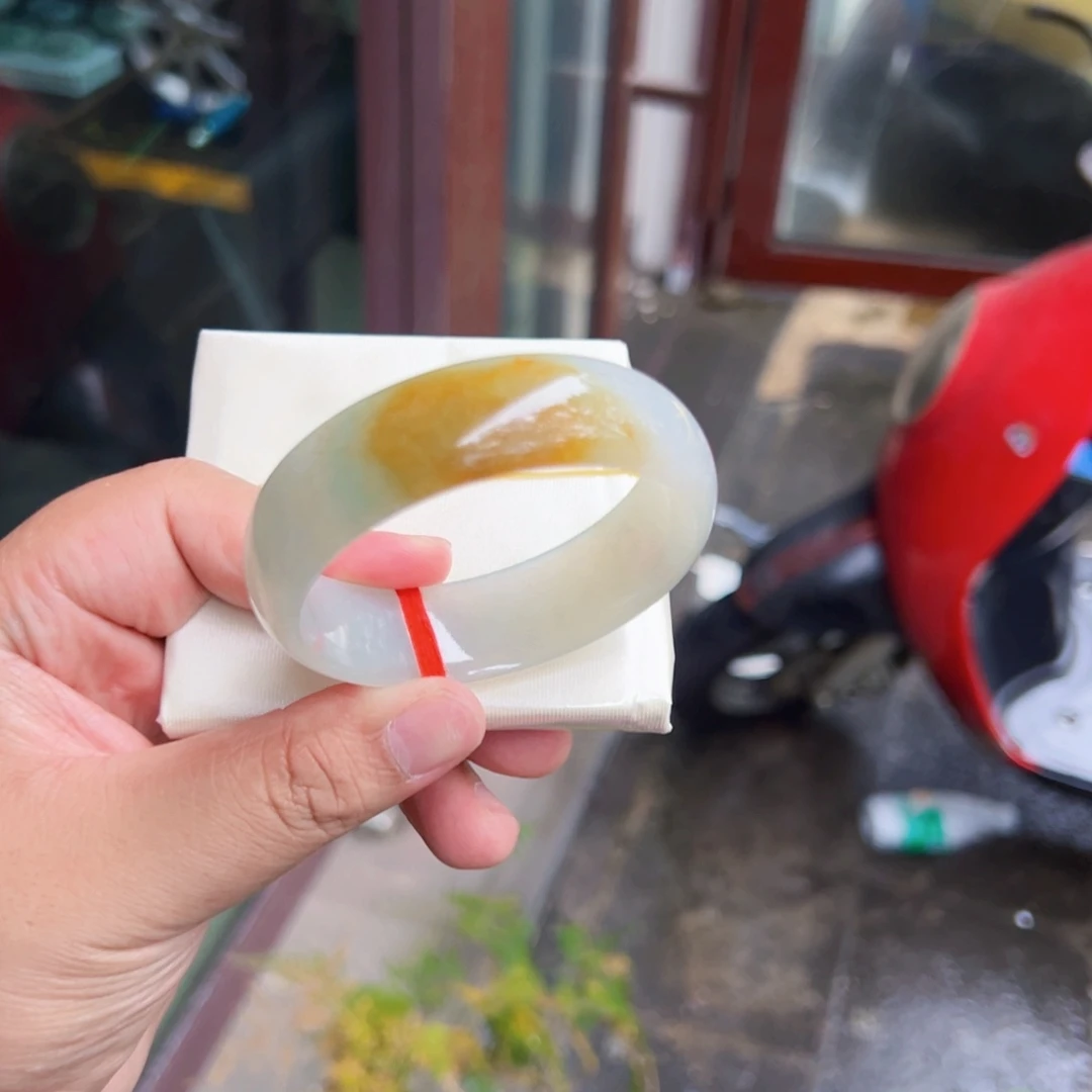 翡翠未镶嵌手镯圈口58/59