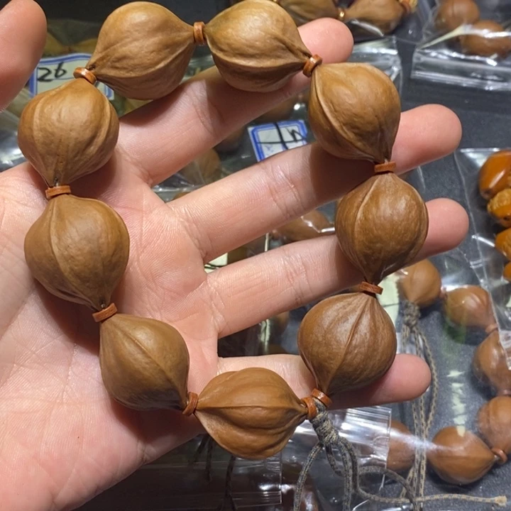 心***猫橄榄核吊坠2.6梅林铁核四化