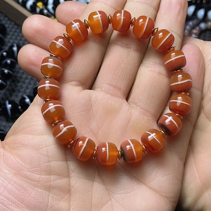 玛瑙/玉髓手链未镶嵌