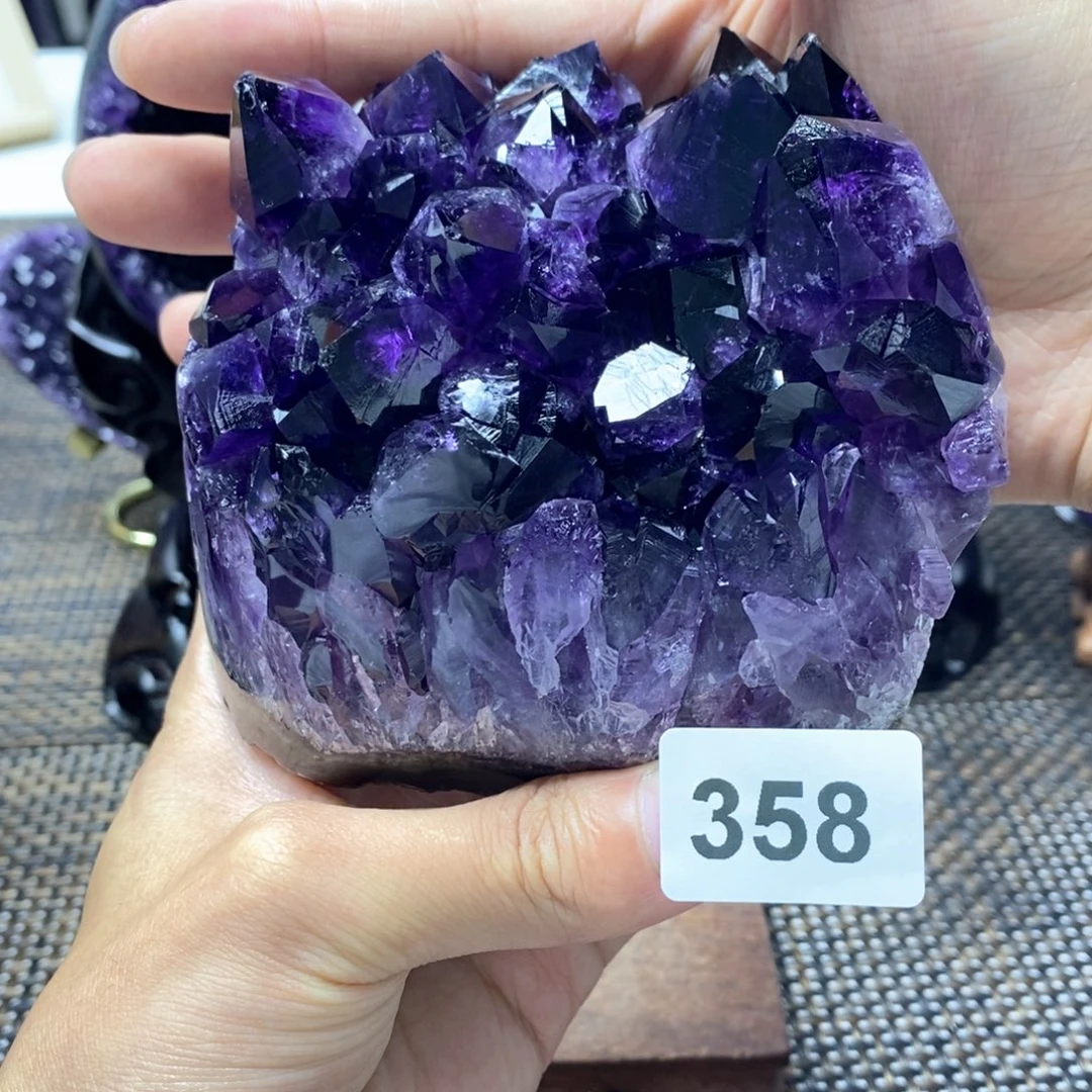 禅***间大型摆件（非配饰）紫晶未镶嵌