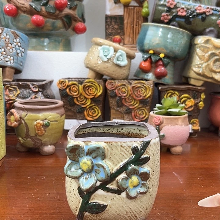 红陶粗陶花盆粗陶花盆