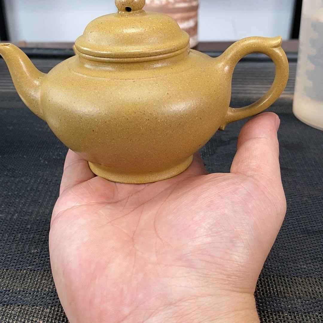 茶壶紫砂黄金段笑樱容量250