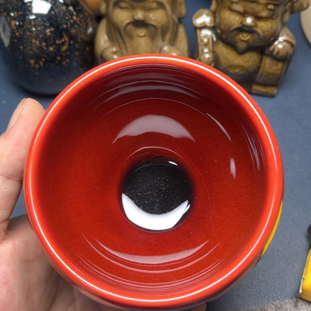 茶盏建盏手握泡茶主人杯
