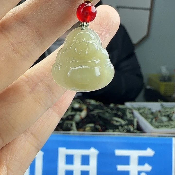 和田玉未镶嵌颈饰20