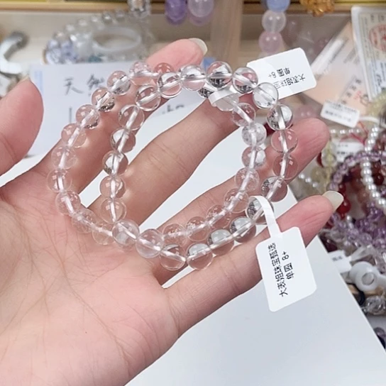 未镶嵌手链水晶卡8白西马