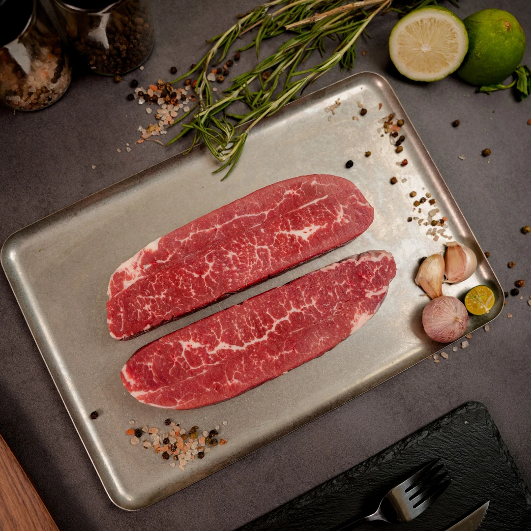 原切牛排超吉火【撒撒米】澳洲纯血安格斯谷饲M5牛排 烤肉 顺丰冷链
