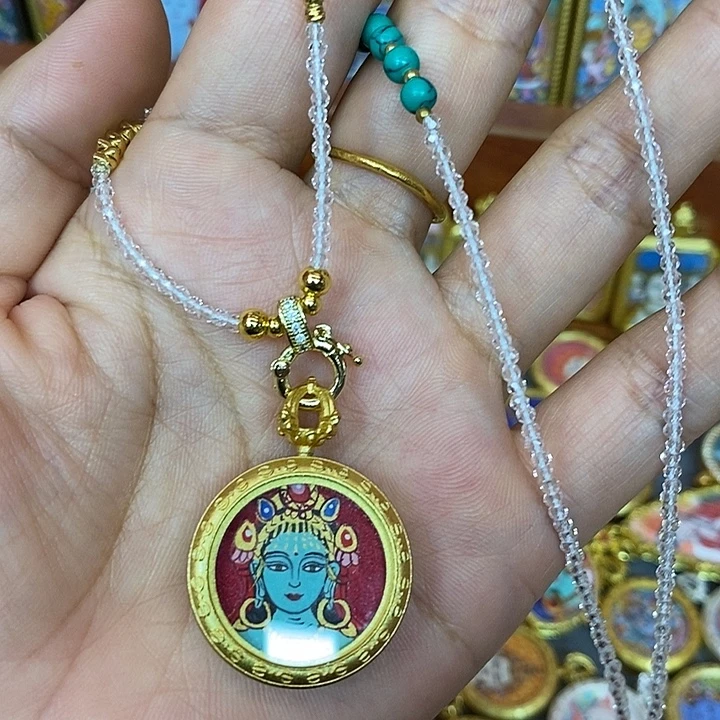 银S925唐卡之家2.0绿度母