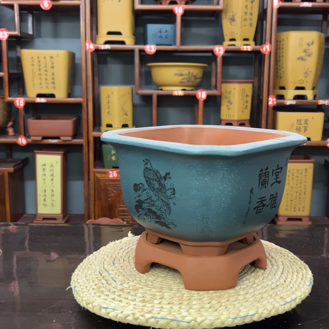 紫砂花盆云**轻紫砂花盆