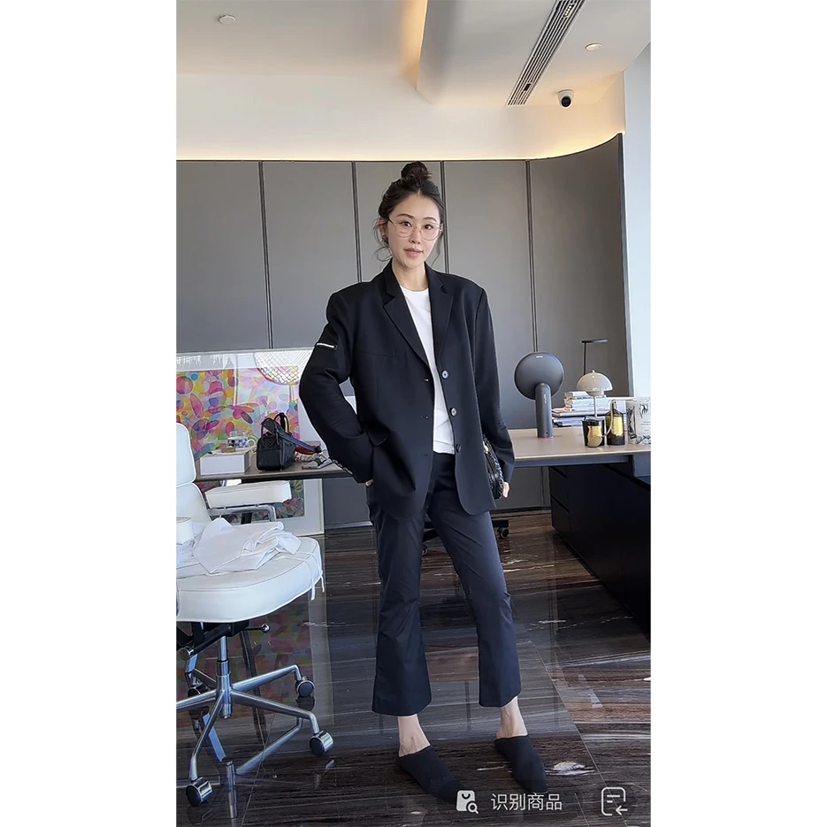 【FELOCCA】品牌袖标阔版西服西装外套   CC1990