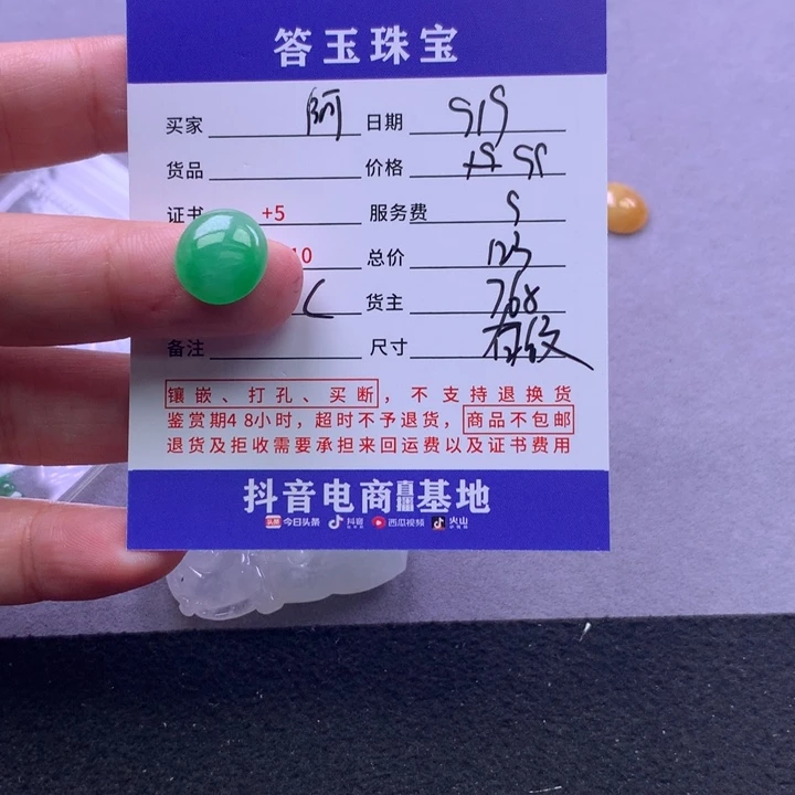 颈饰未镶嵌翡翠阿*珍