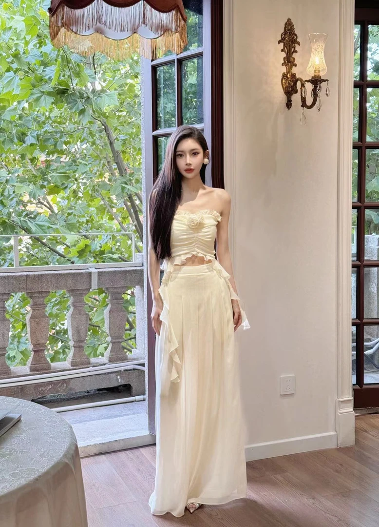 【枚枚专属】春夏设计感两件套2464