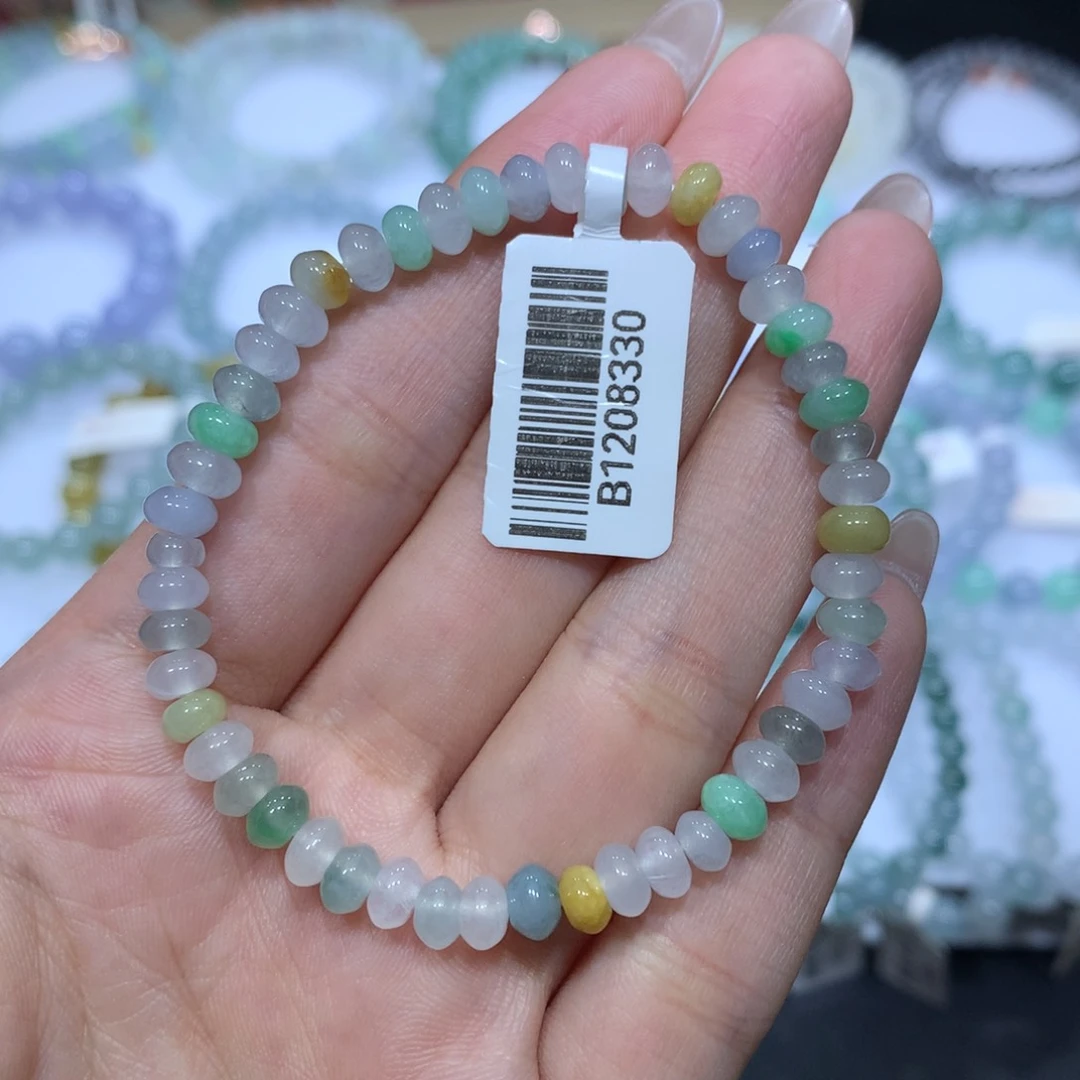 未镶嵌手链翡翠天然