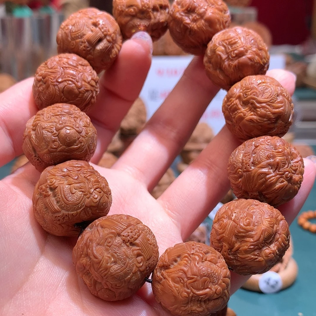 文玩核桃手串/龙-
