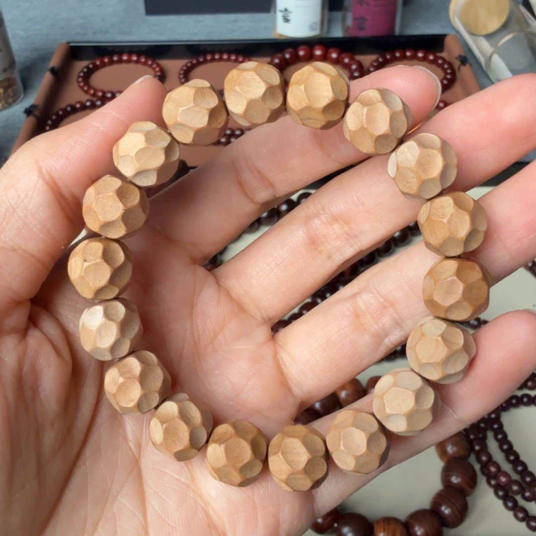 檀香木把件11+无相