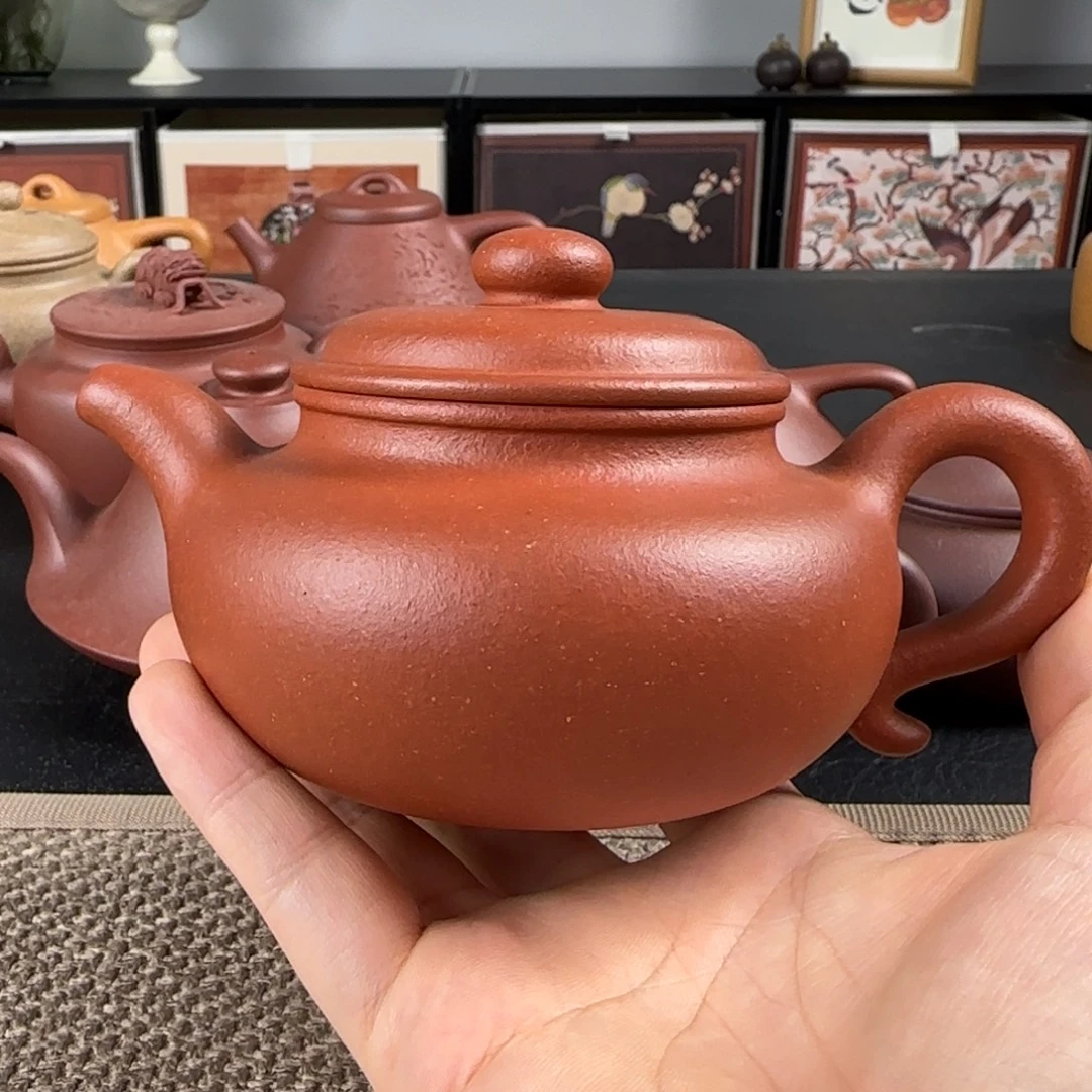 潘***子茶壶紫砂微瑕仿古