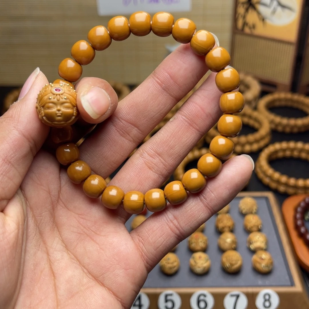 李***脱猴头核桃手串猴头