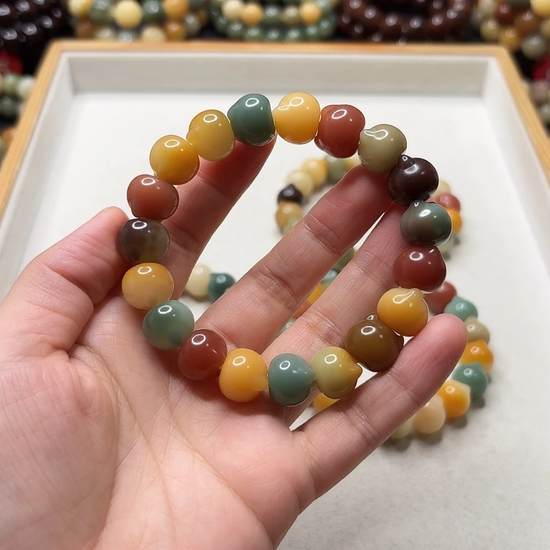 红***尘菩提根/象牙果手串已加备用珠