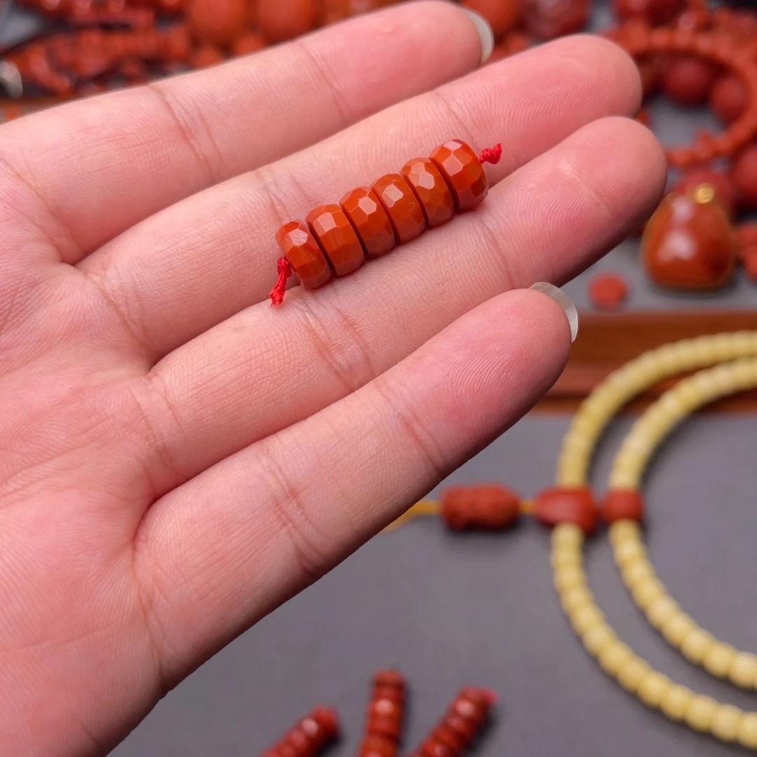 未镶嵌配饰尺寸9毫米左右南红玛瑙