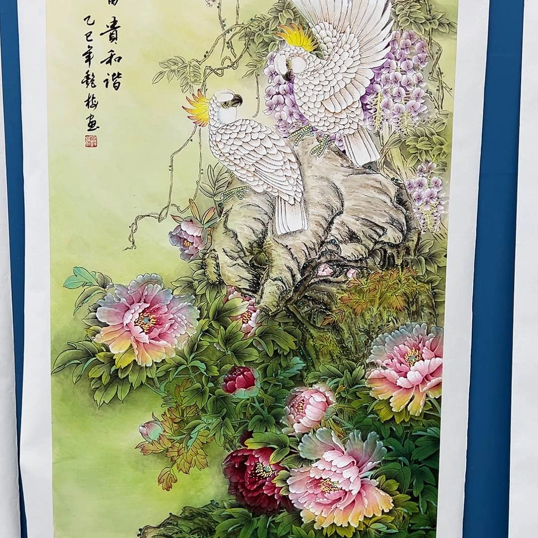 国画纯手绘作品欣赏