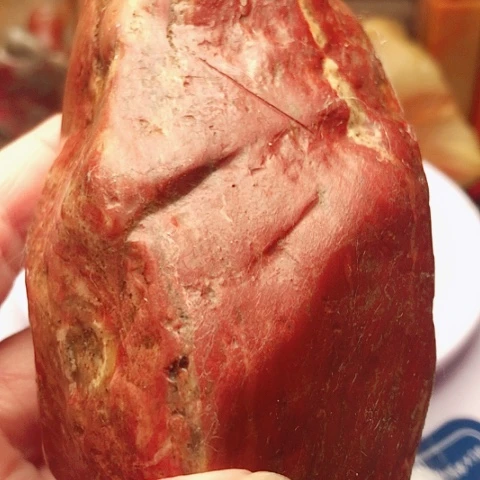 昌化石质地细腻柔软光滑