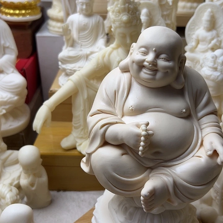 痕***一藤自在观音摆件20公分