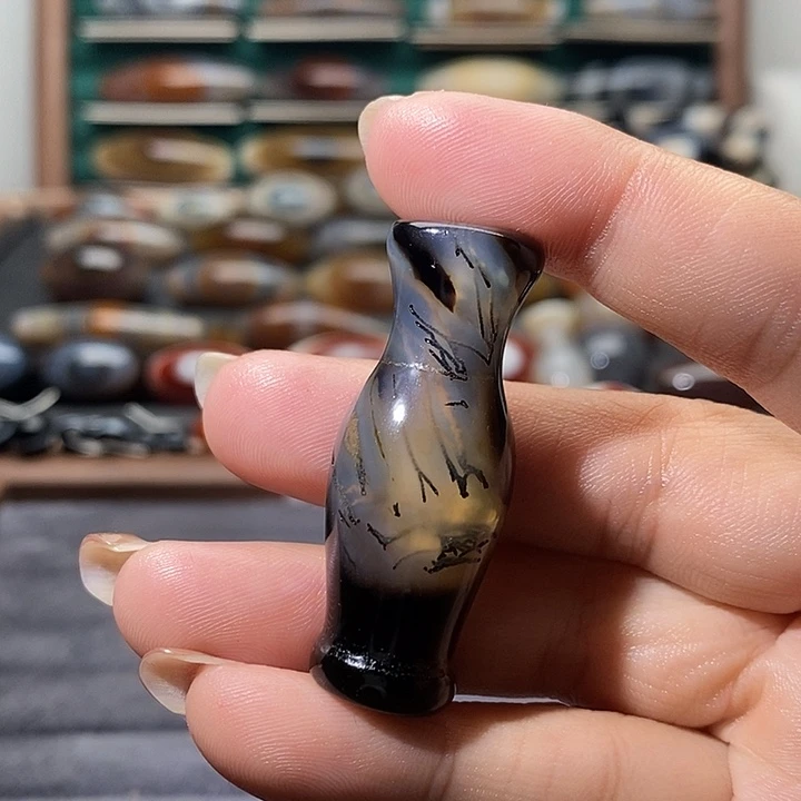 玛瑙/玉髓未镶嵌吊坠(不含链)