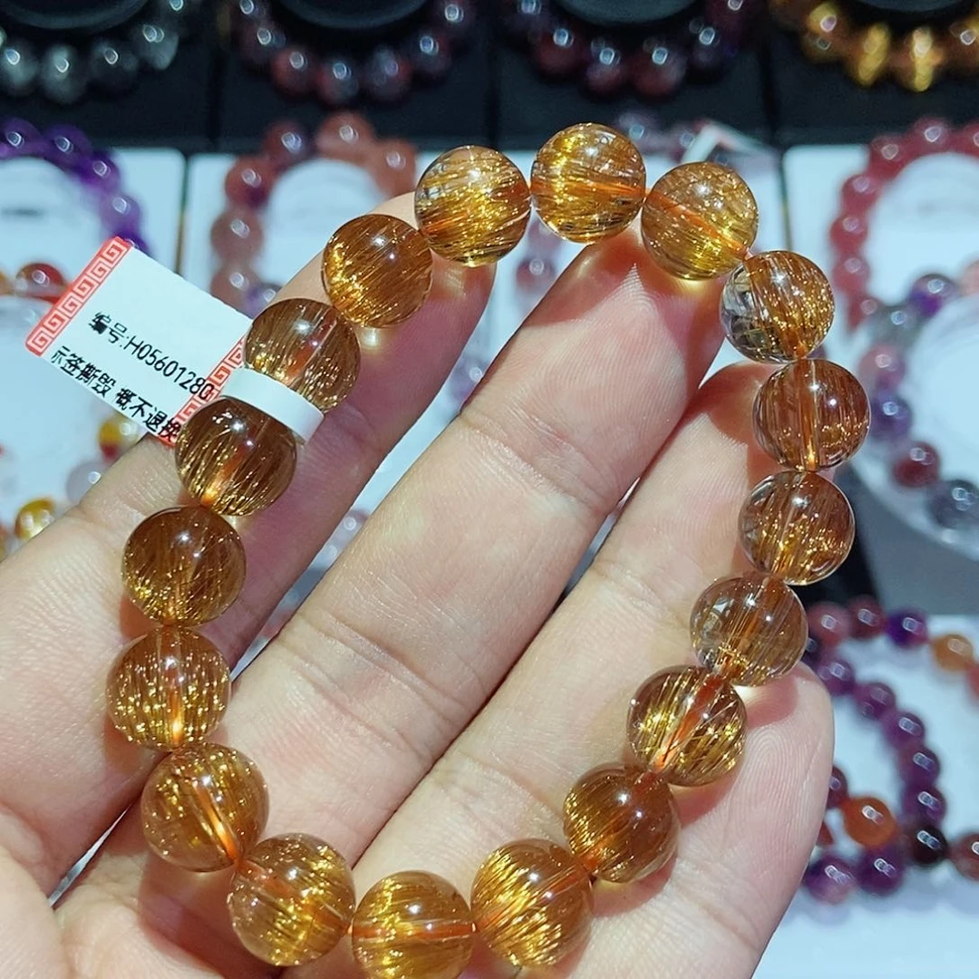 未镶嵌手串水晶金桔铜发11