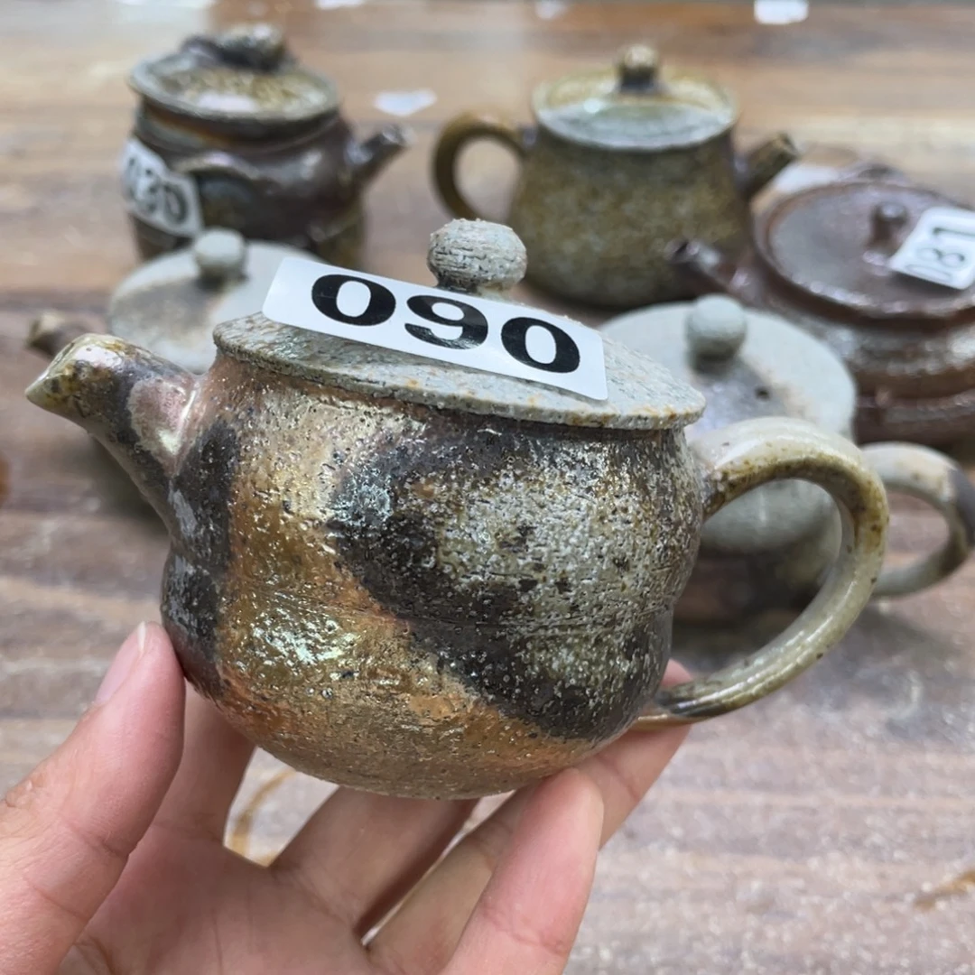 陶纯手工柴烧茶壶茶具