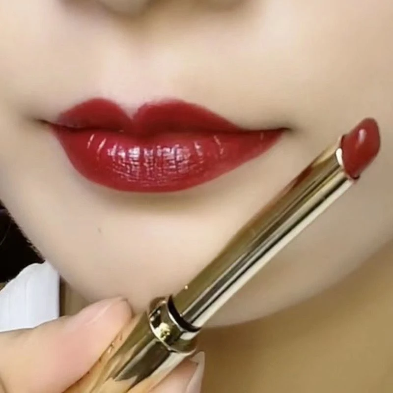 一整天不掉色不掉色不沾杯肉桂奶茶吃土色口红防水持久裸色茶色