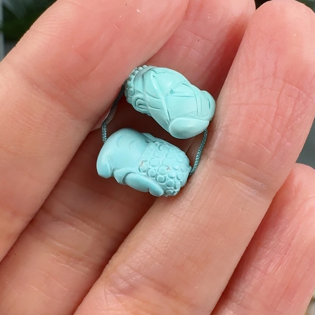 绿松石珠宝奇石未镶嵌