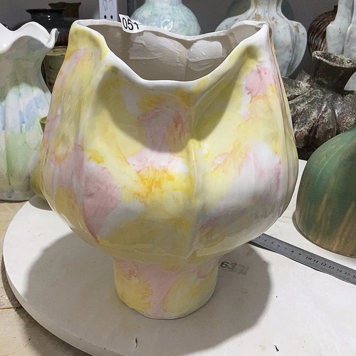 遂***意陶瓷景德镇高温花瓶微瑕