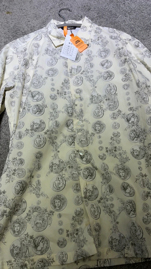 99新 maje DG衬衣满印 41581 白菜